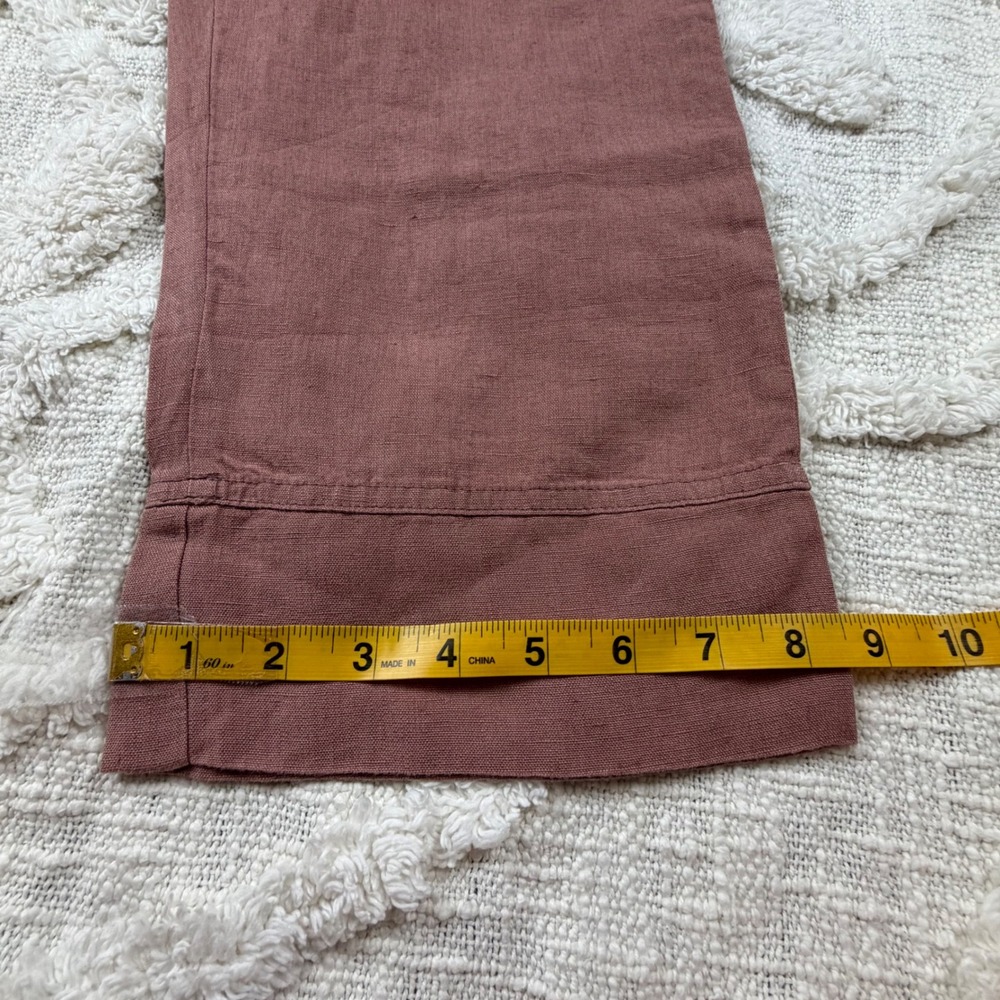Parachute Linen Pant Clay XS Relaxed Loungewear Sustainable Eurosummer NWT - Picture 11 of 11
